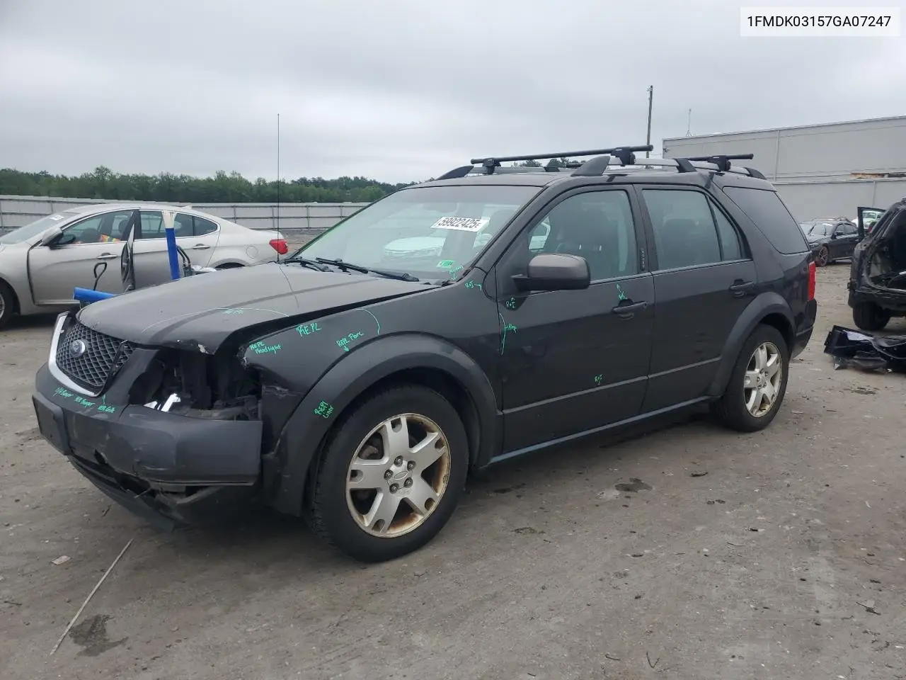 2007 Ford Freestyle Limited VIN: 1FMDK03157GA07247 Lot: 59922425