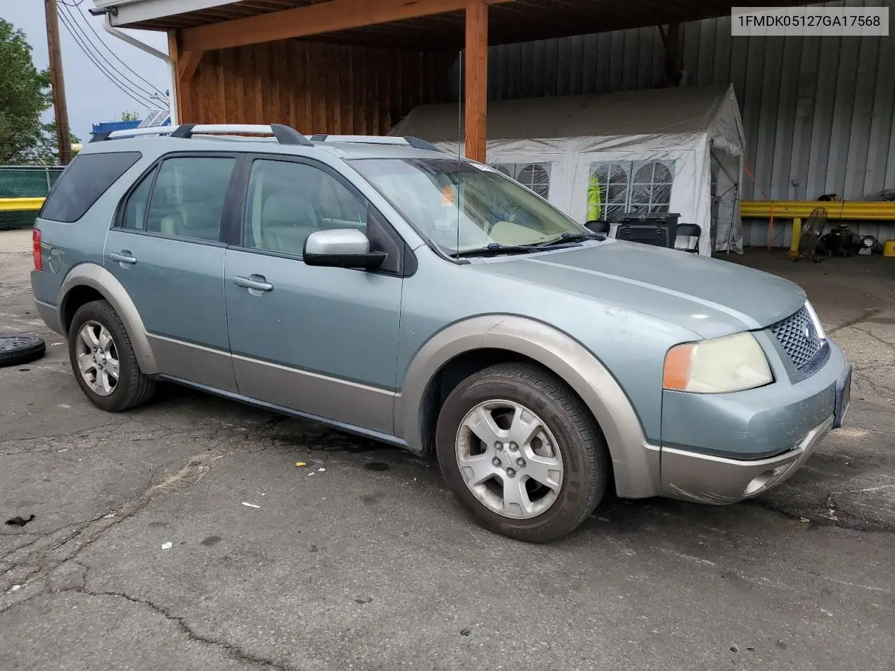 2007 Ford Freestyle Sel VIN: 1FMDK05127GA17568 Lot: 62196895