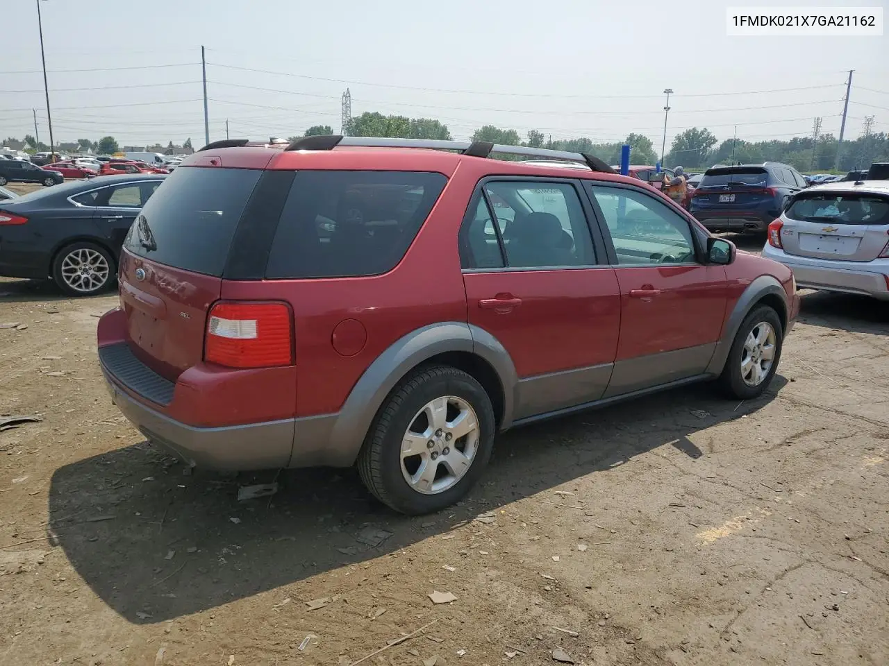 2007 Ford Freestyle Sel VIN: 1FMDK021X7GA21162 Lot: 64634815