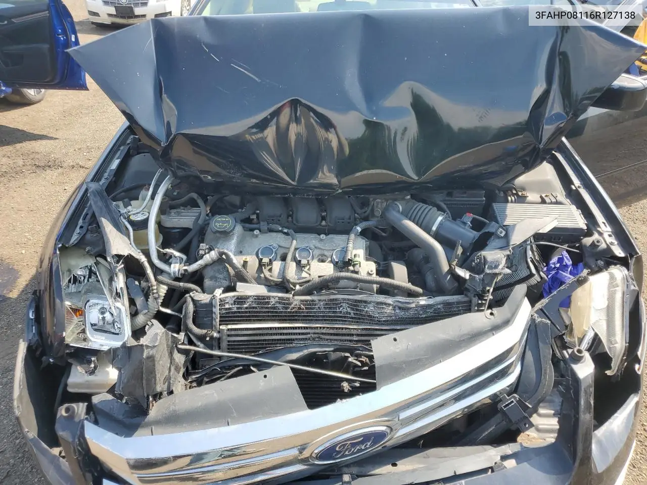 2006 Ford Fusion Sel VIN: 3FAHP08116R127138 Lot: 61878185
