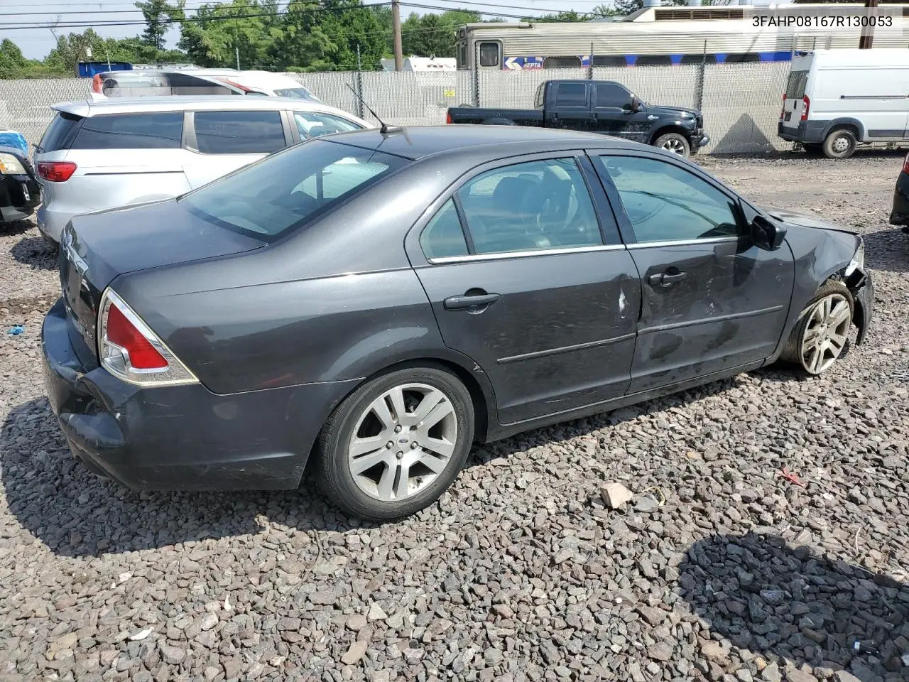 2007 Ford Fusion Sel VIN: 3FAHP08167R130053 Lot: 62155215