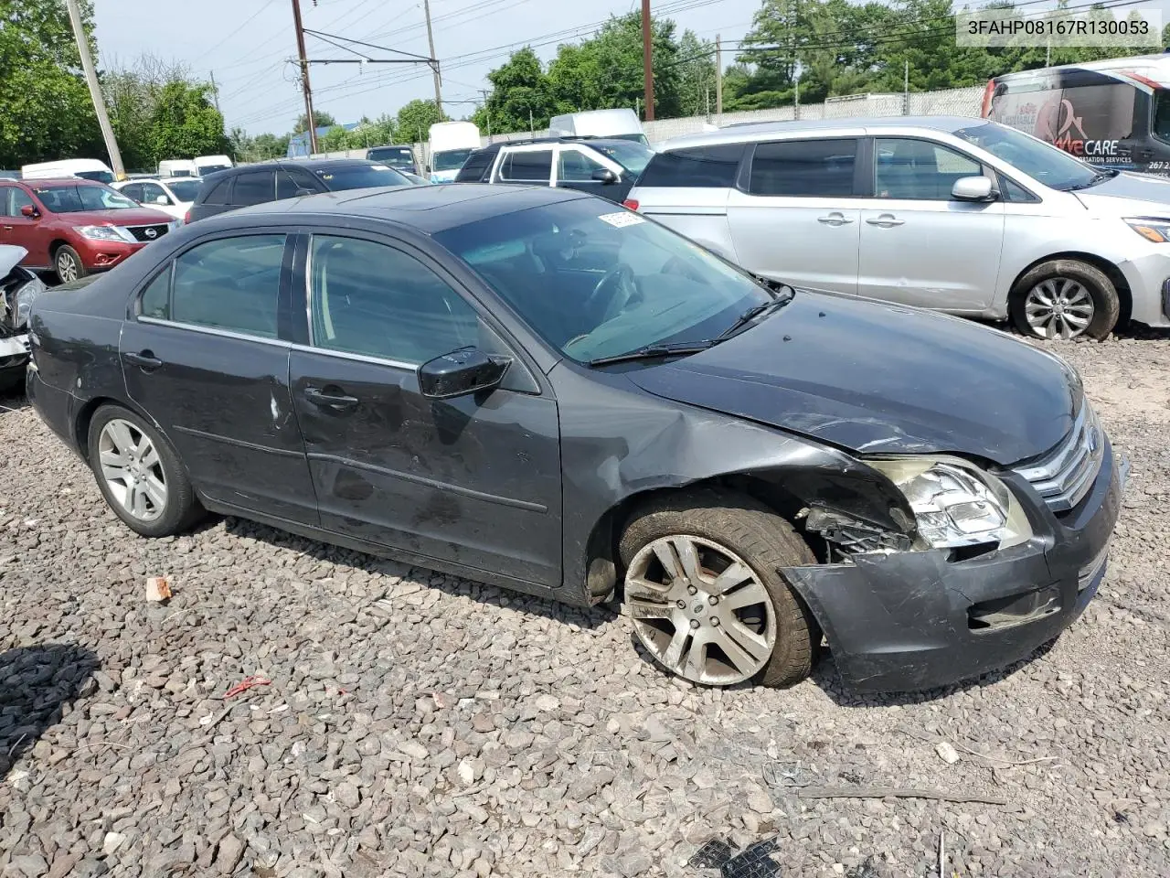 2007 Ford Fusion Sel VIN: 3FAHP08167R130053 Lot: 62155215