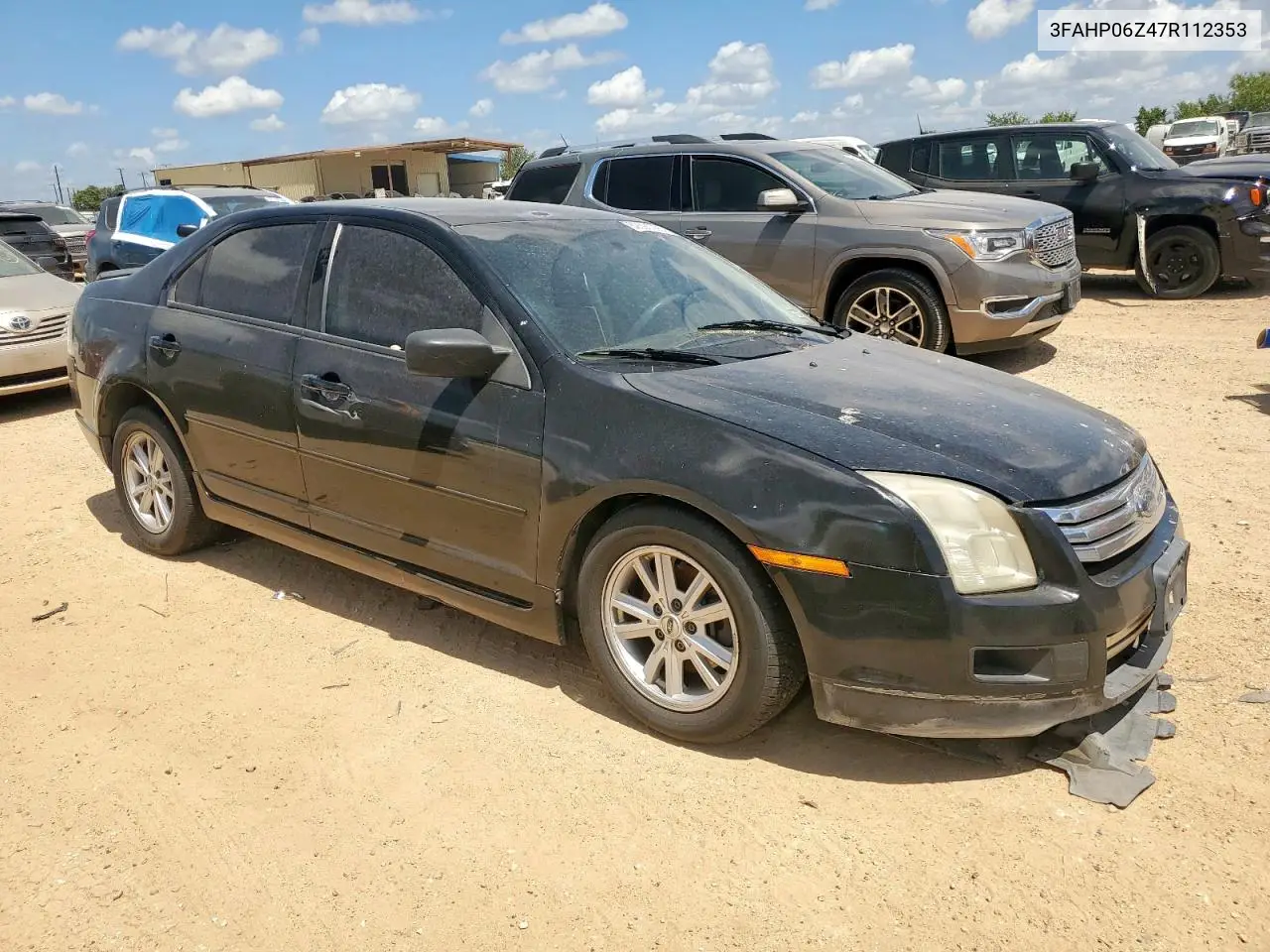 2007 Ford Fusion S VIN: 3FAHP06Z47R112353 Lot: 62591065