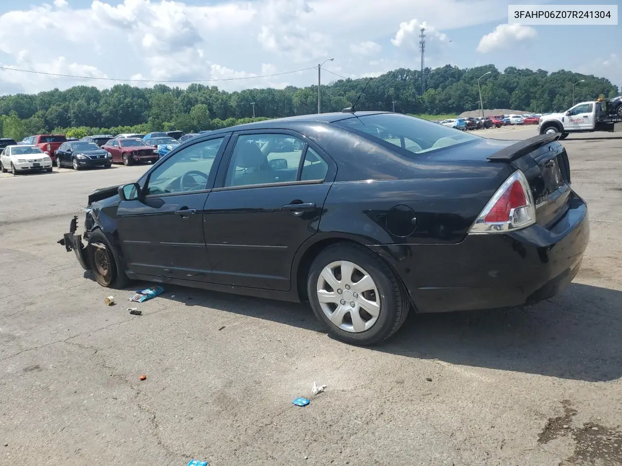 2007 Ford Fusion S VIN: 3FAHP06Z07R241304 Lot: 62931695