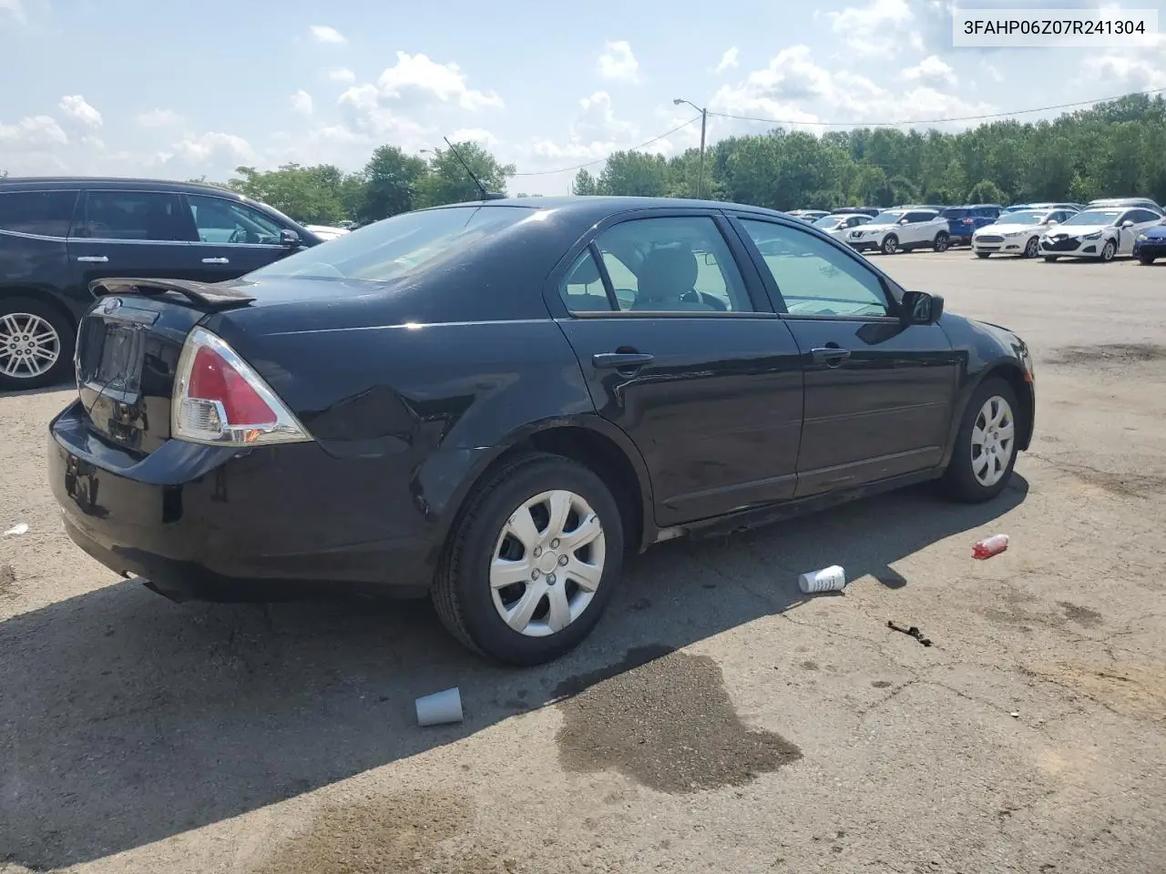 2007 Ford Fusion S VIN: 3FAHP06Z07R241304 Lot: 62931695