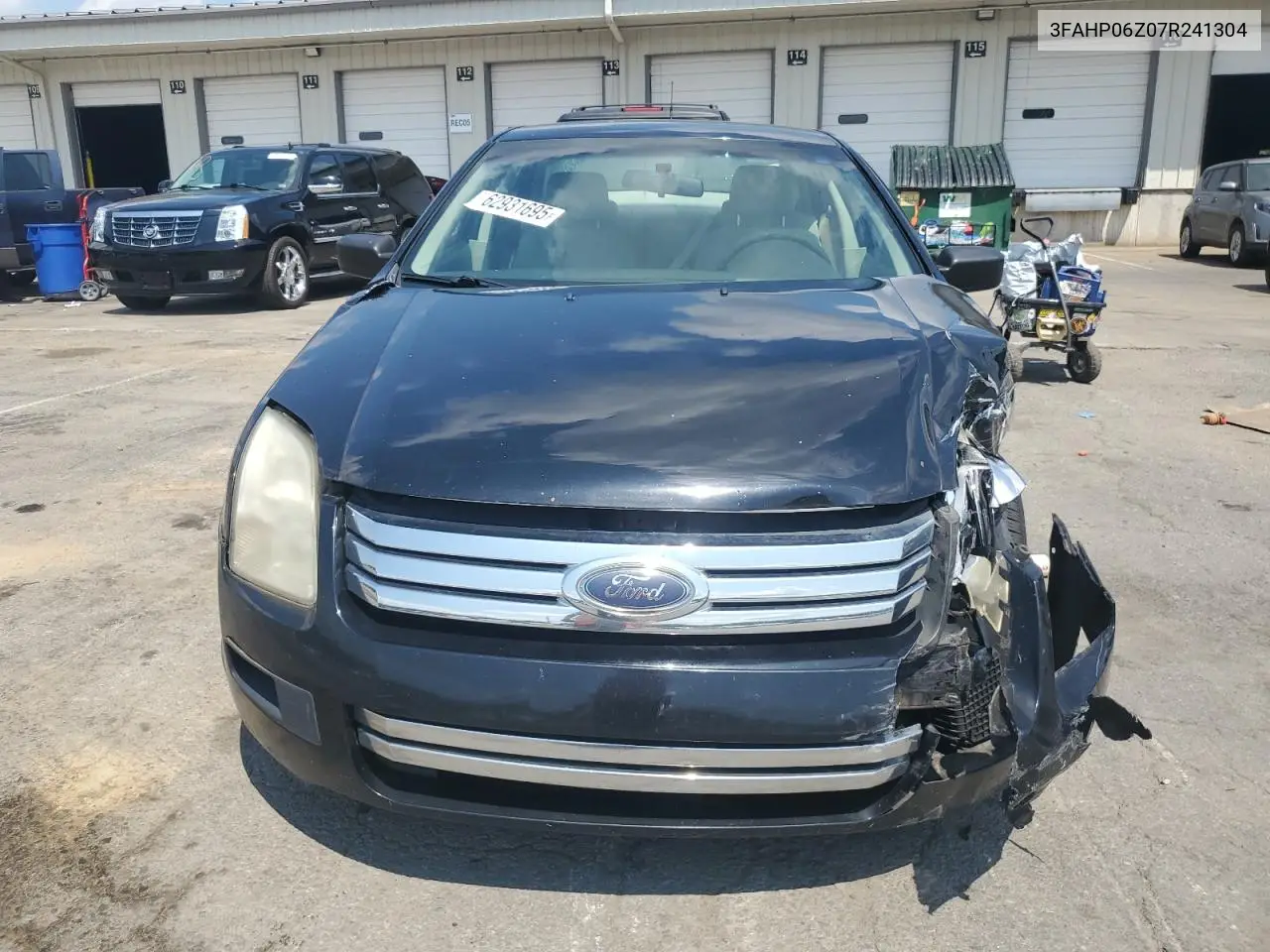 2007 Ford Fusion S VIN: 3FAHP06Z07R241304 Lot: 62931695