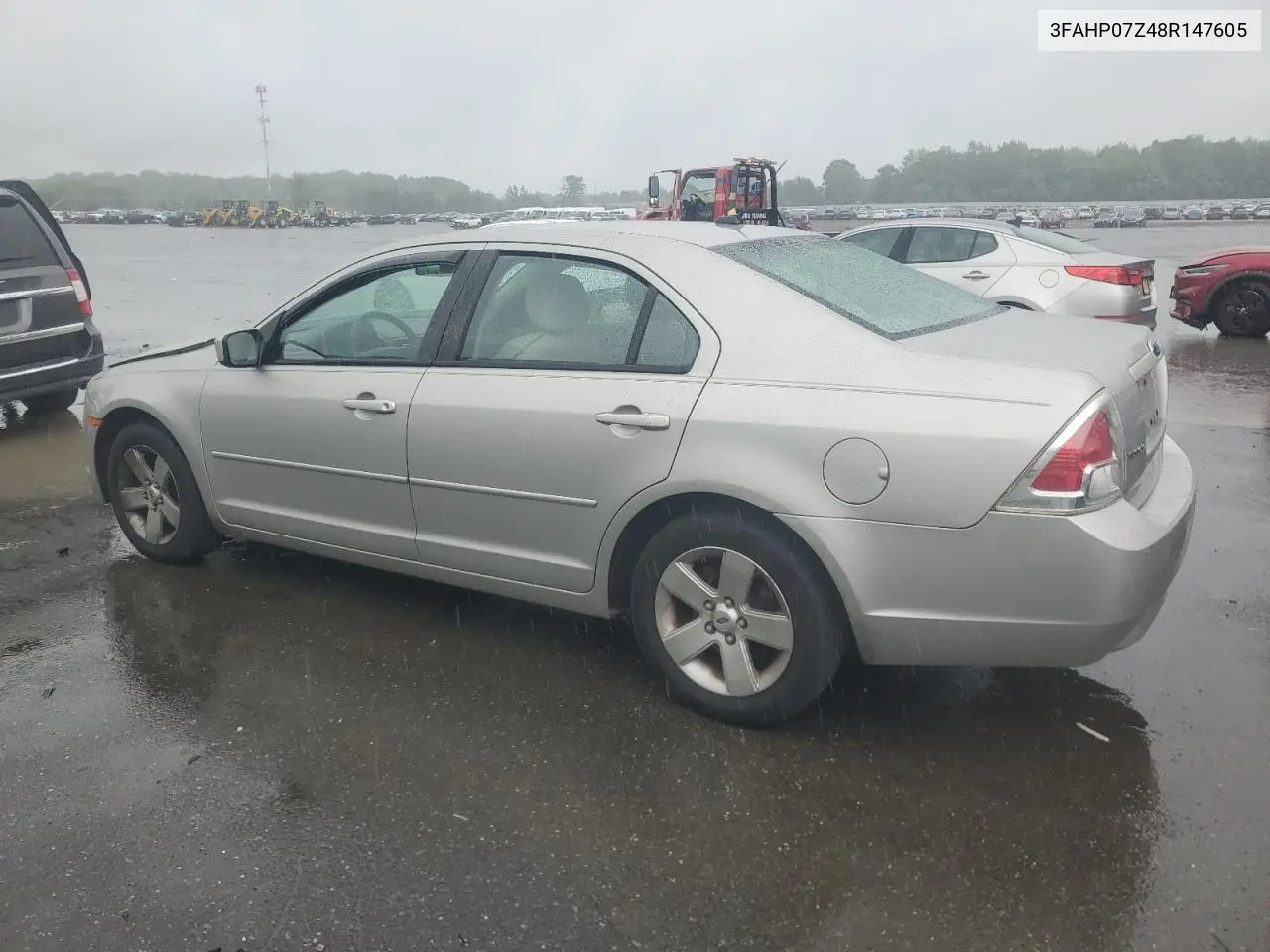 2008 Ford Fusion Se VIN: 3FAHP07Z48R147605 Lot: 56885865