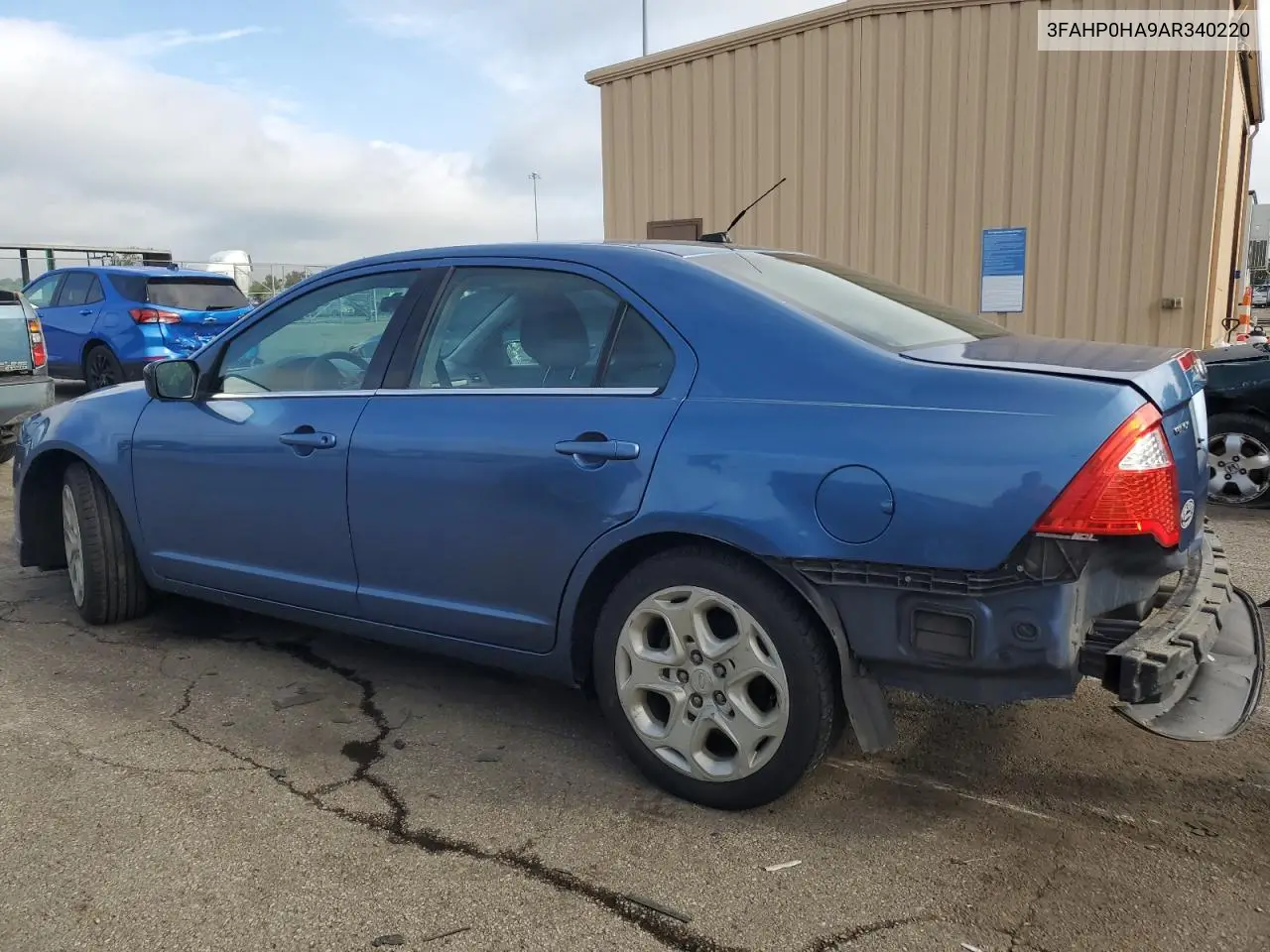 2010 Ford Fusion Se VIN: 3FAHP0HA9AR340220 Lot: 56862945