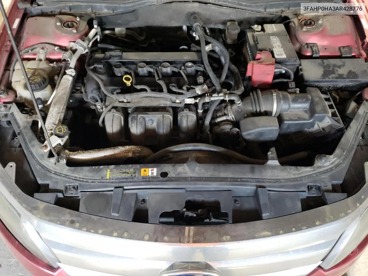 2010 Ford Fusion Se VIN: 3FAHP0HA3AR428776 Lot: 56866675