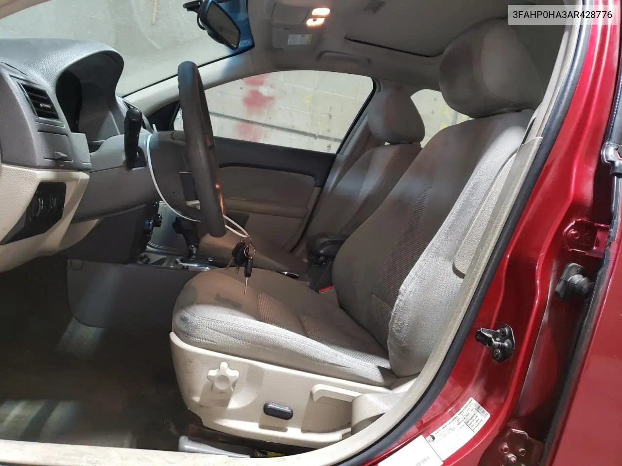 2010 Ford Fusion Se VIN: 3FAHP0HA3AR428776 Lot: 56866675