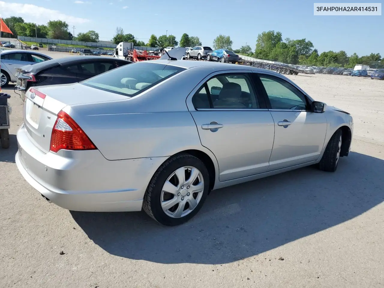 2010 Ford Fusion Se VIN: 3FAHP0HA2AR414531 Lot: 56925545