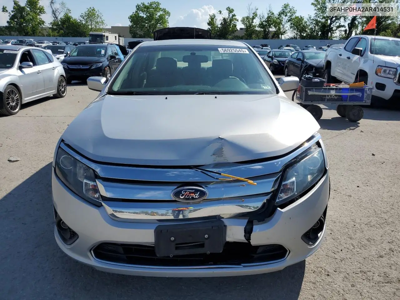 2010 Ford Fusion Se VIN: 3FAHP0HA2AR414531 Lot: 56925545