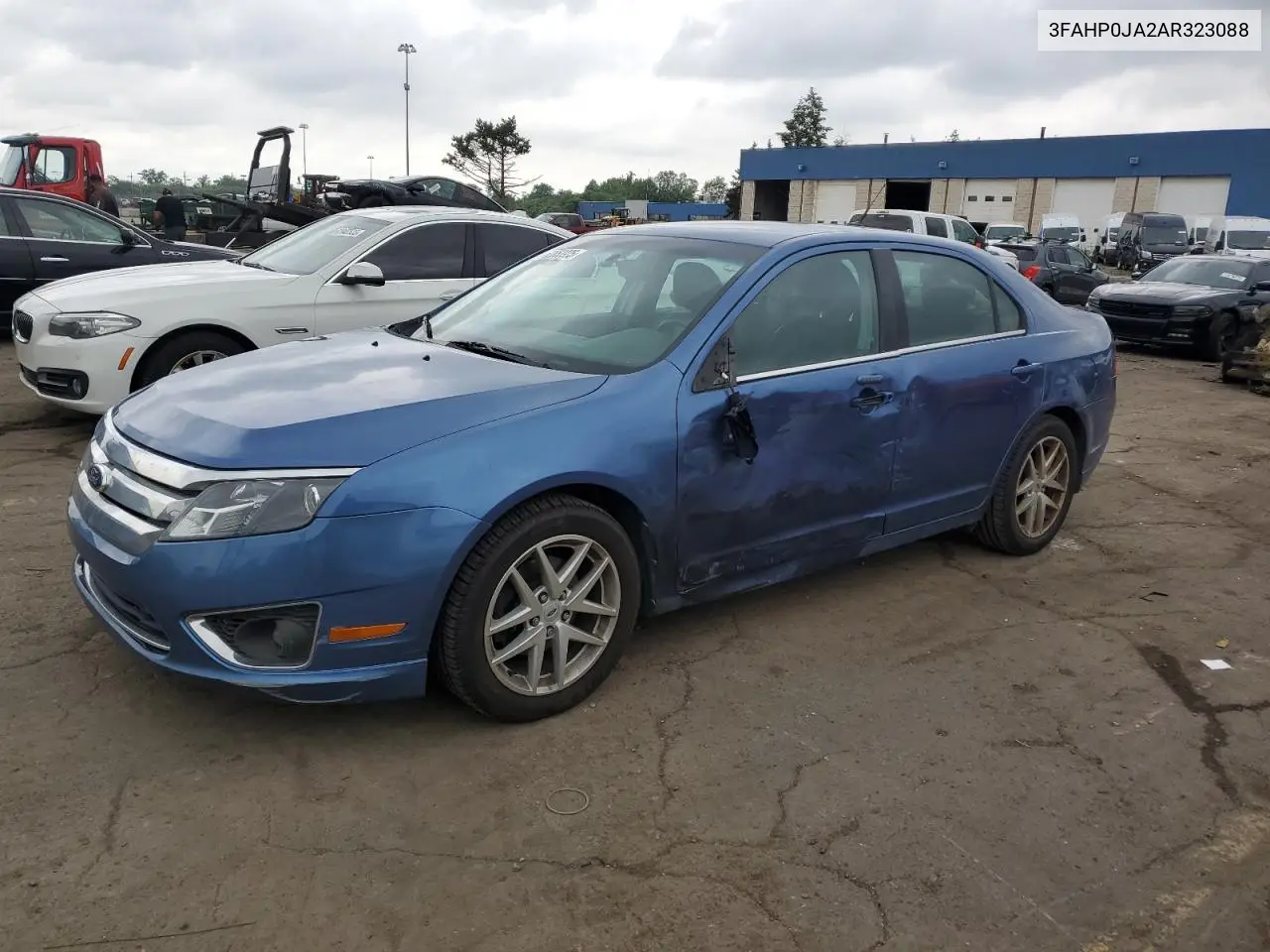 2010 Ford Fusion Sel VIN: 3FAHP0JA2AR323088 Lot: 62853975