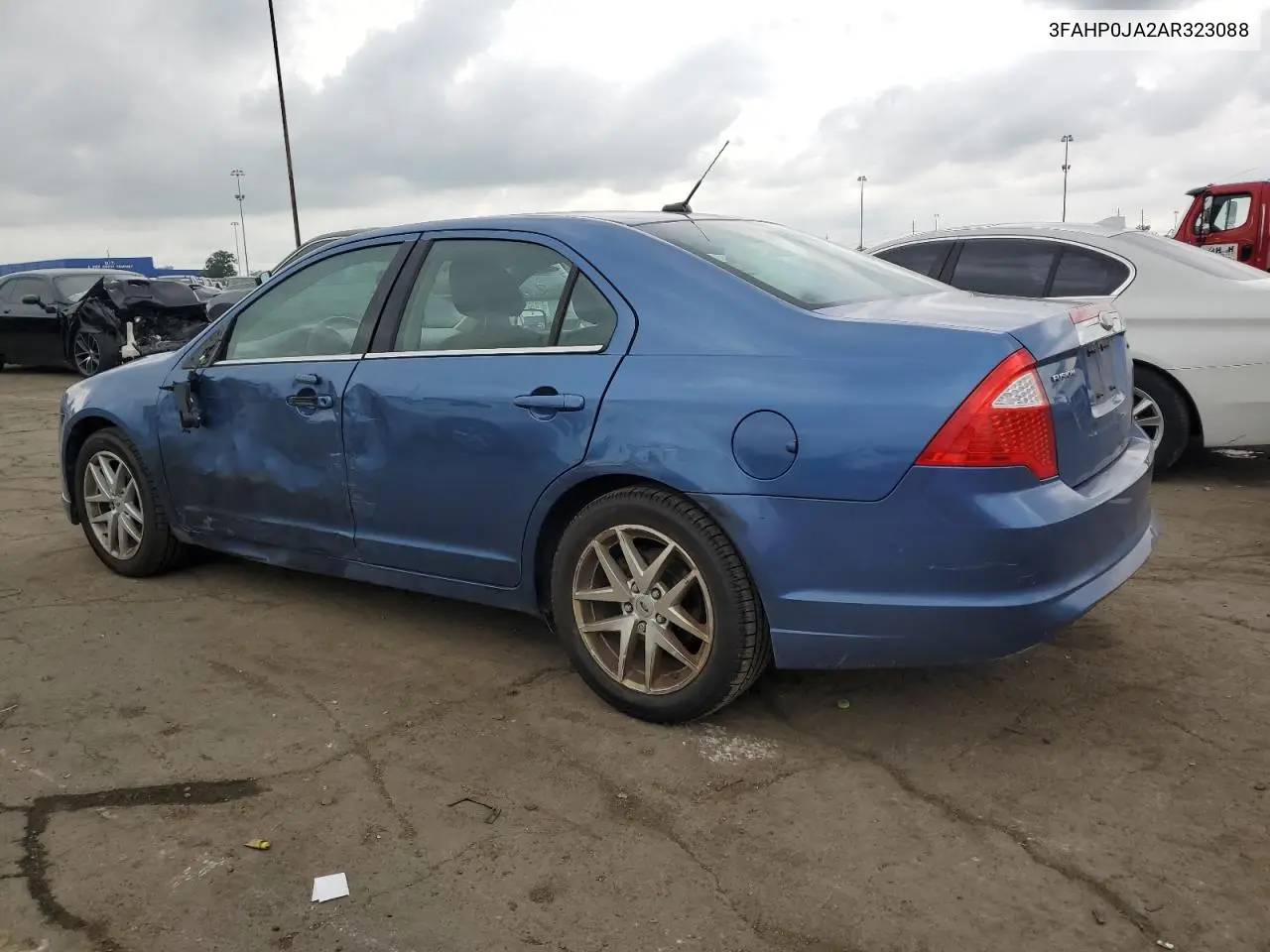 2010 Ford Fusion Sel VIN: 3FAHP0JA2AR323088 Lot: 62853975