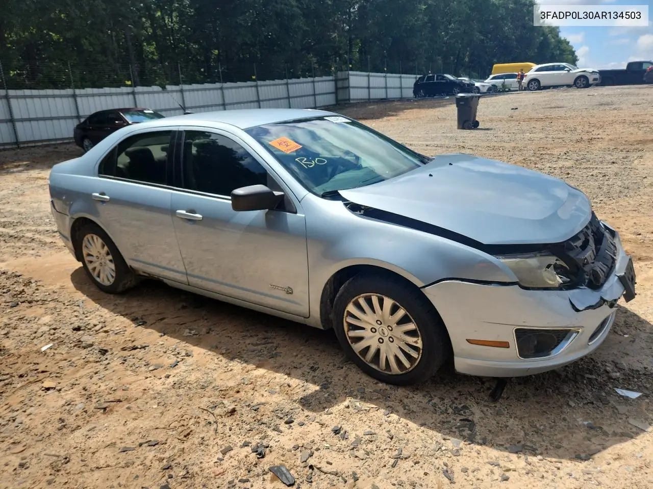 2010 Ford Fusion Hybrid VIN: 3FADP0L30AR134503 Lot: 62948515