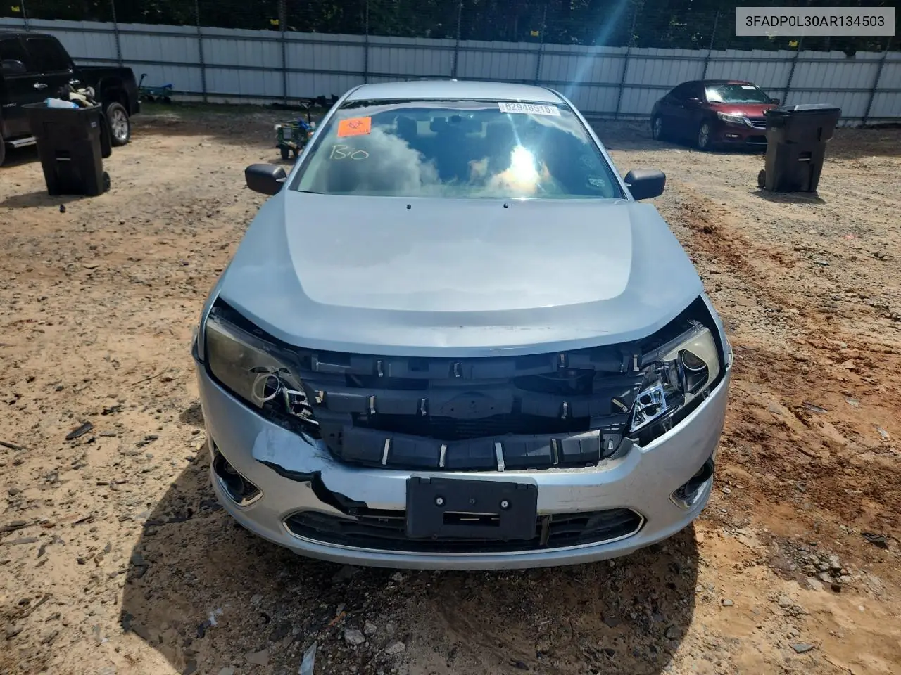 2010 Ford Fusion Hybrid VIN: 3FADP0L30AR134503 Lot: 62948515