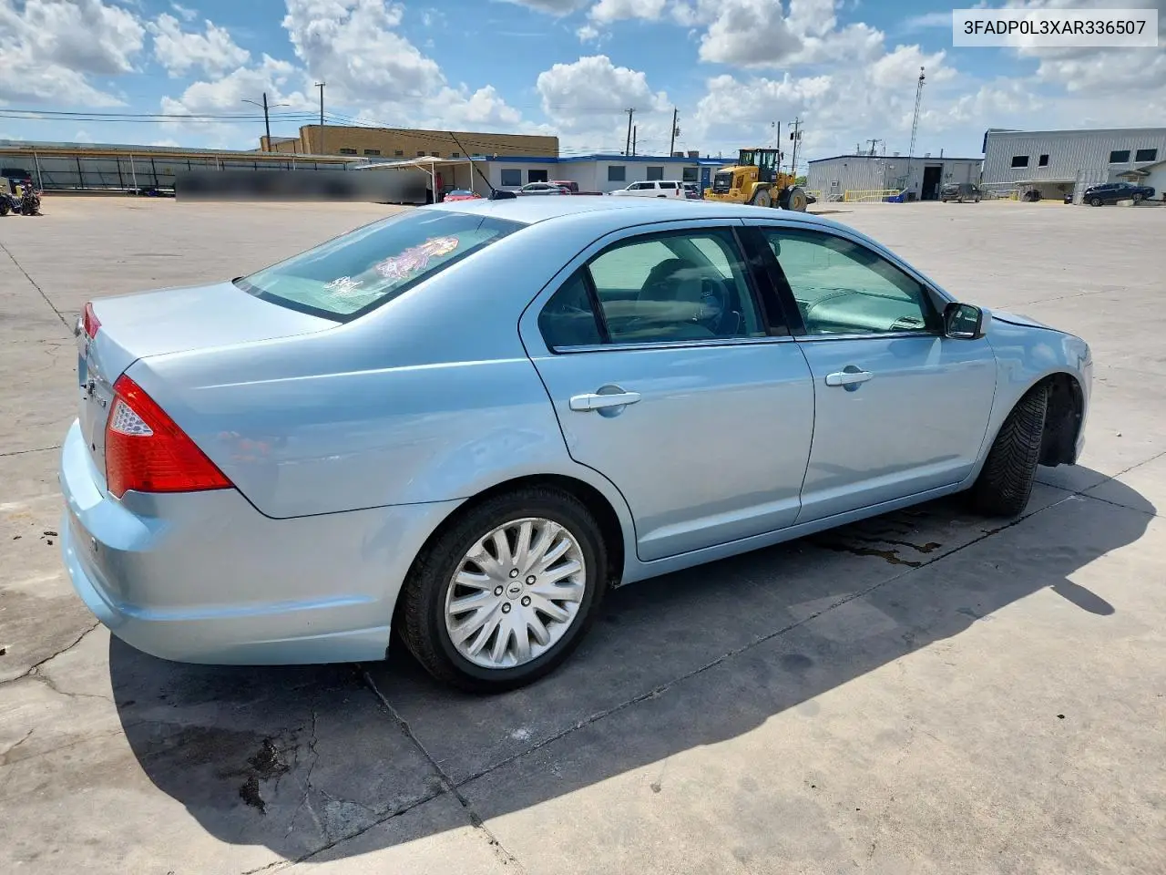 2010 Ford Fusion Hybrid VIN: 3FADP0L3XAR336507 Lot: 62995495
