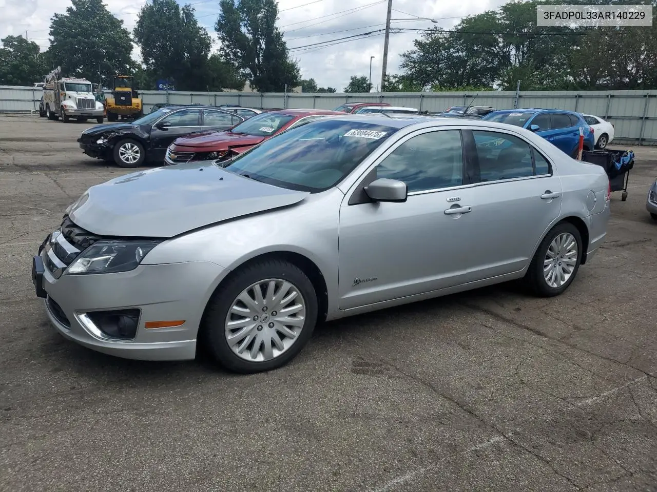 2010 Ford Fusion Hybrid VIN: 3FADP0L33AR140229 Lot: 63084475