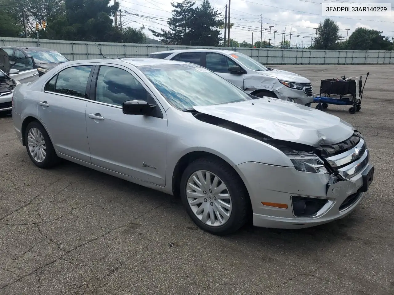 2010 Ford Fusion Hybrid VIN: 3FADP0L33AR140229 Lot: 63084475
