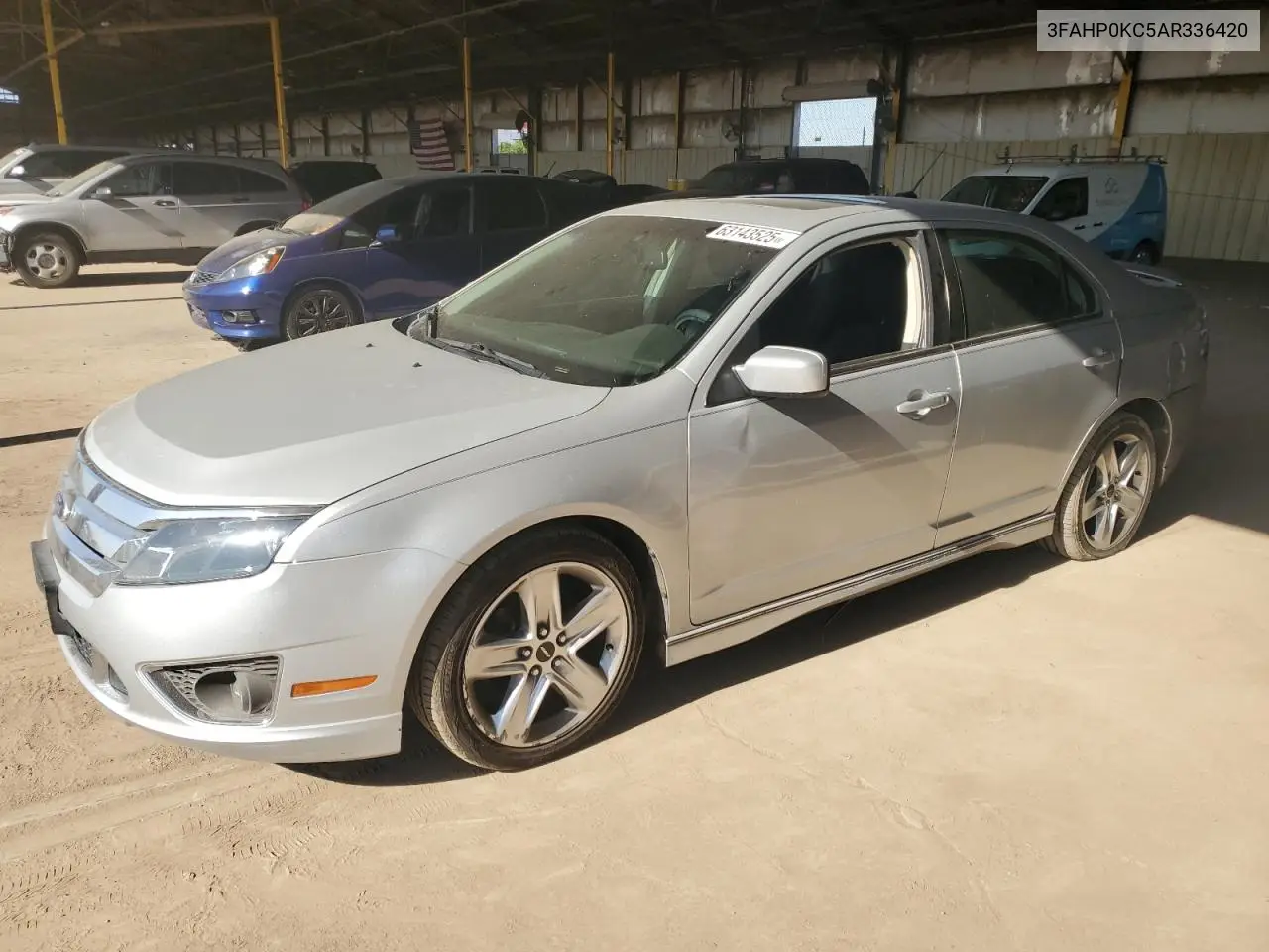 2010 Ford Fusion Sport VIN: 3FAHP0KC5AR336420 Lot: 63143525