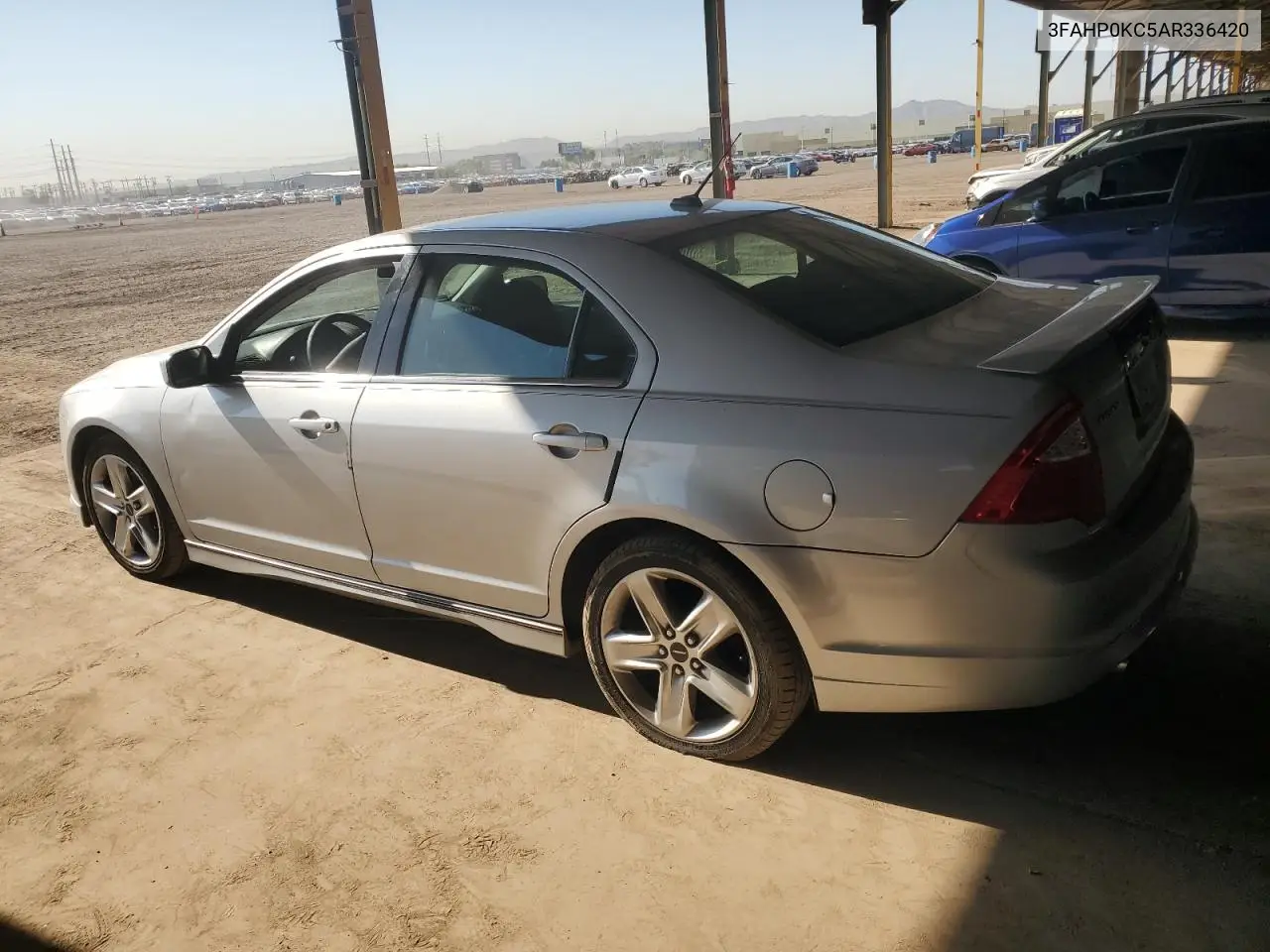 2010 Ford Fusion Sport VIN: 3FAHP0KC5AR336420 Lot: 63143525