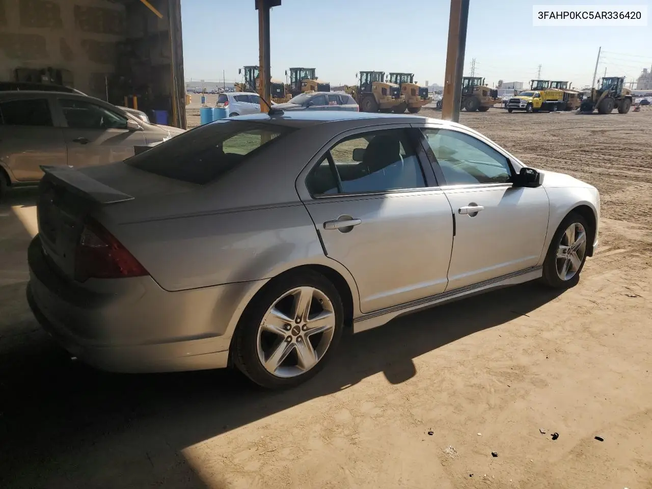 2010 Ford Fusion Sport VIN: 3FAHP0KC5AR336420 Lot: 63143525