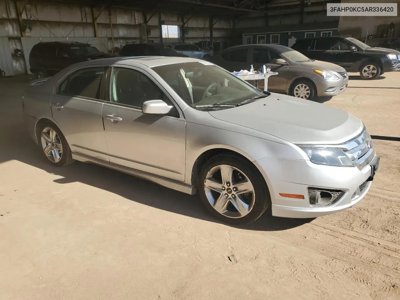 2010 Ford Fusion Sport VIN: 3FAHP0KC5AR336420 Lot: 63143525