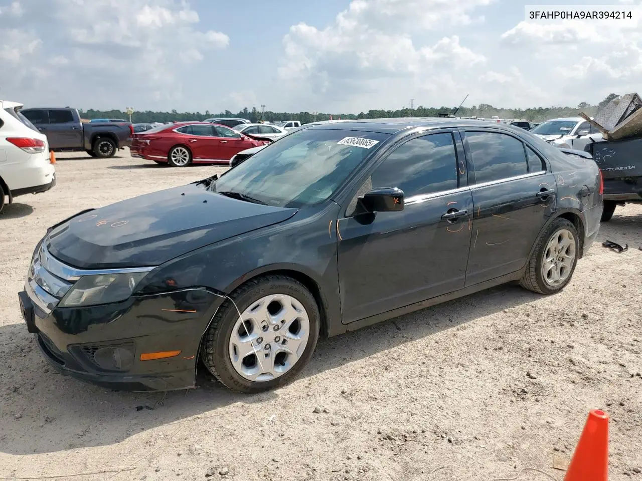 2010 Ford Fusion Se VIN: 3FAHP0HA9AR394214 Lot: 65630065