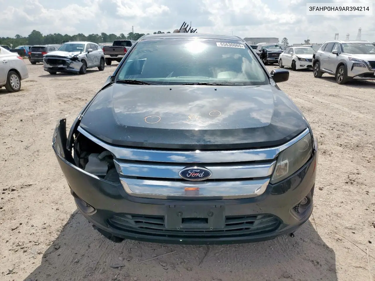2010 Ford Fusion Se VIN: 3FAHP0HA9AR394214 Lot: 65630065