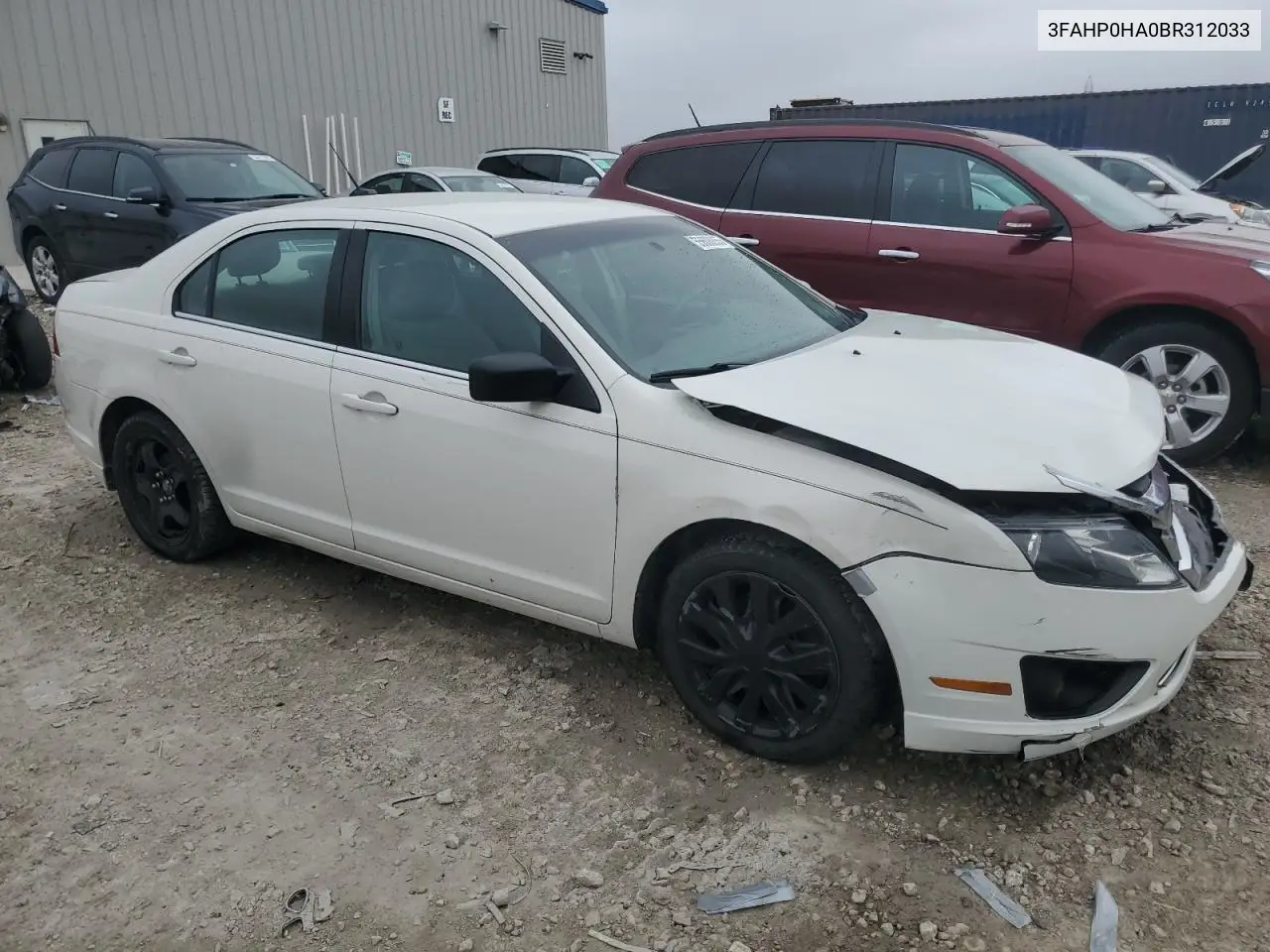 2011 Ford Fusion Se VIN: 3FAHP0HA0BR312033 Lot: 55608855