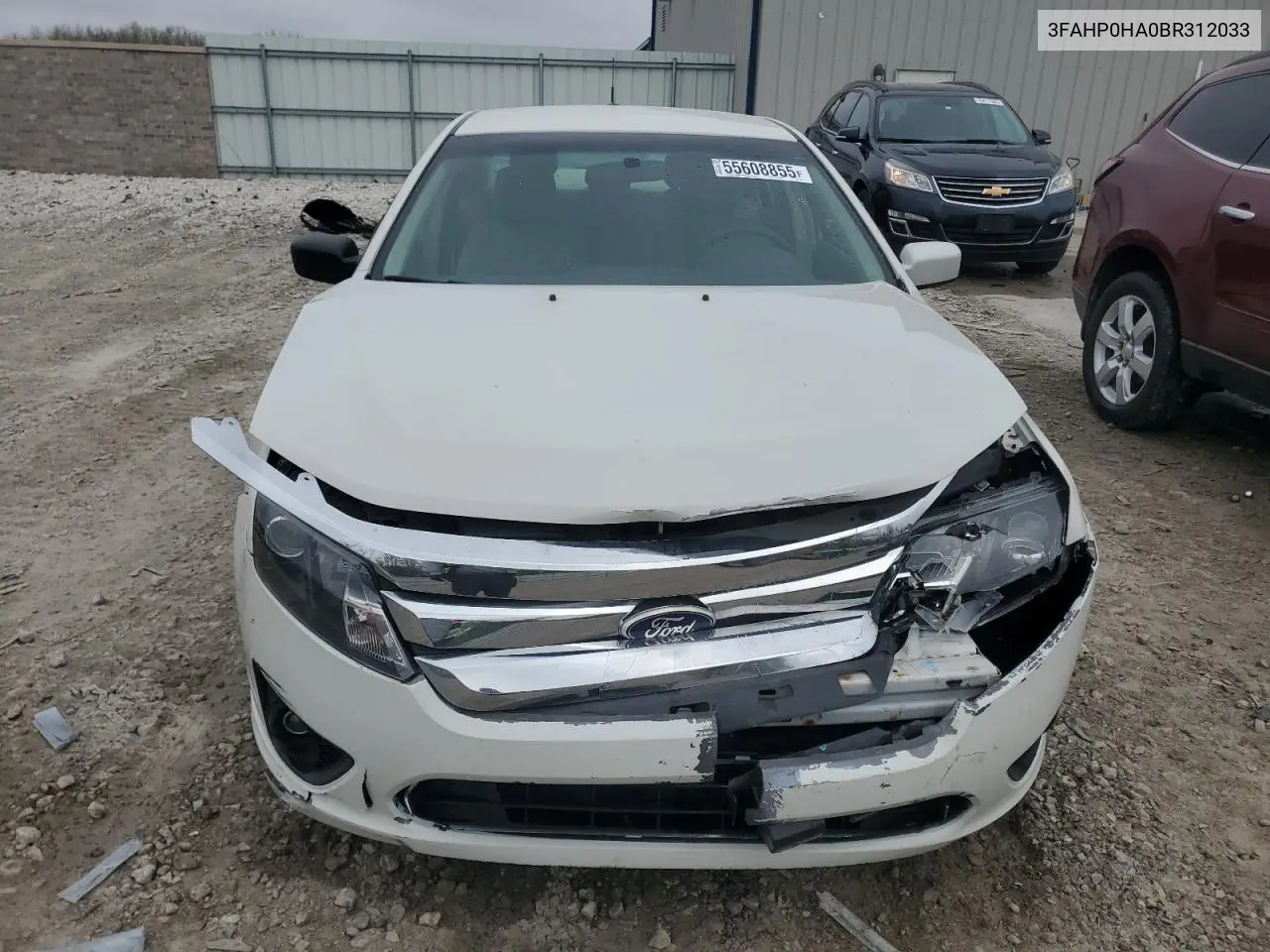 2011 Ford Fusion Se VIN: 3FAHP0HA0BR312033 Lot: 55608855