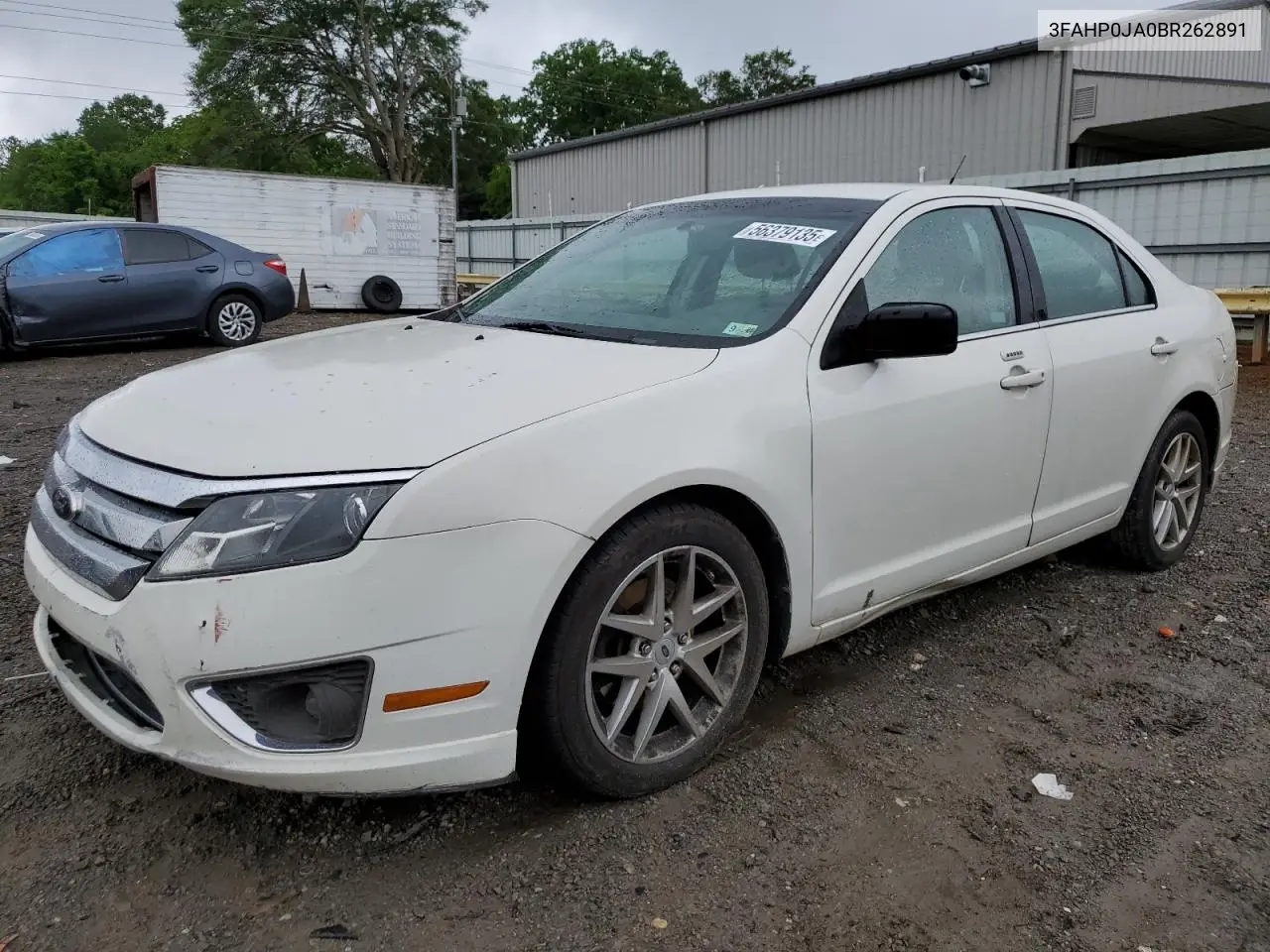 2011 Ford Fusion Sel VIN: 3FAHP0JA0BR262891 Lot: 56379135