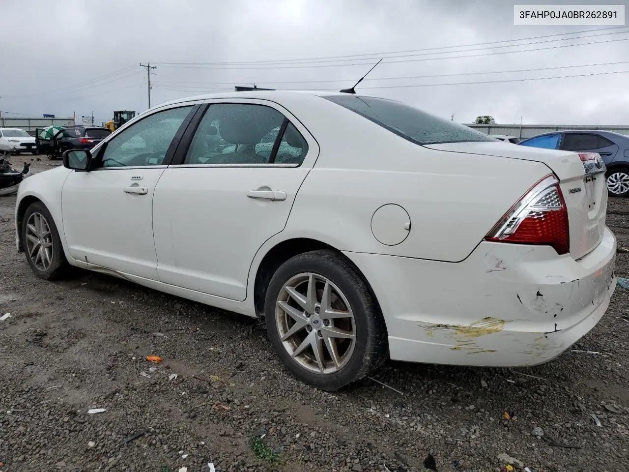 2011 Ford Fusion Sel VIN: 3FAHP0JA0BR262891 Lot: 56379135