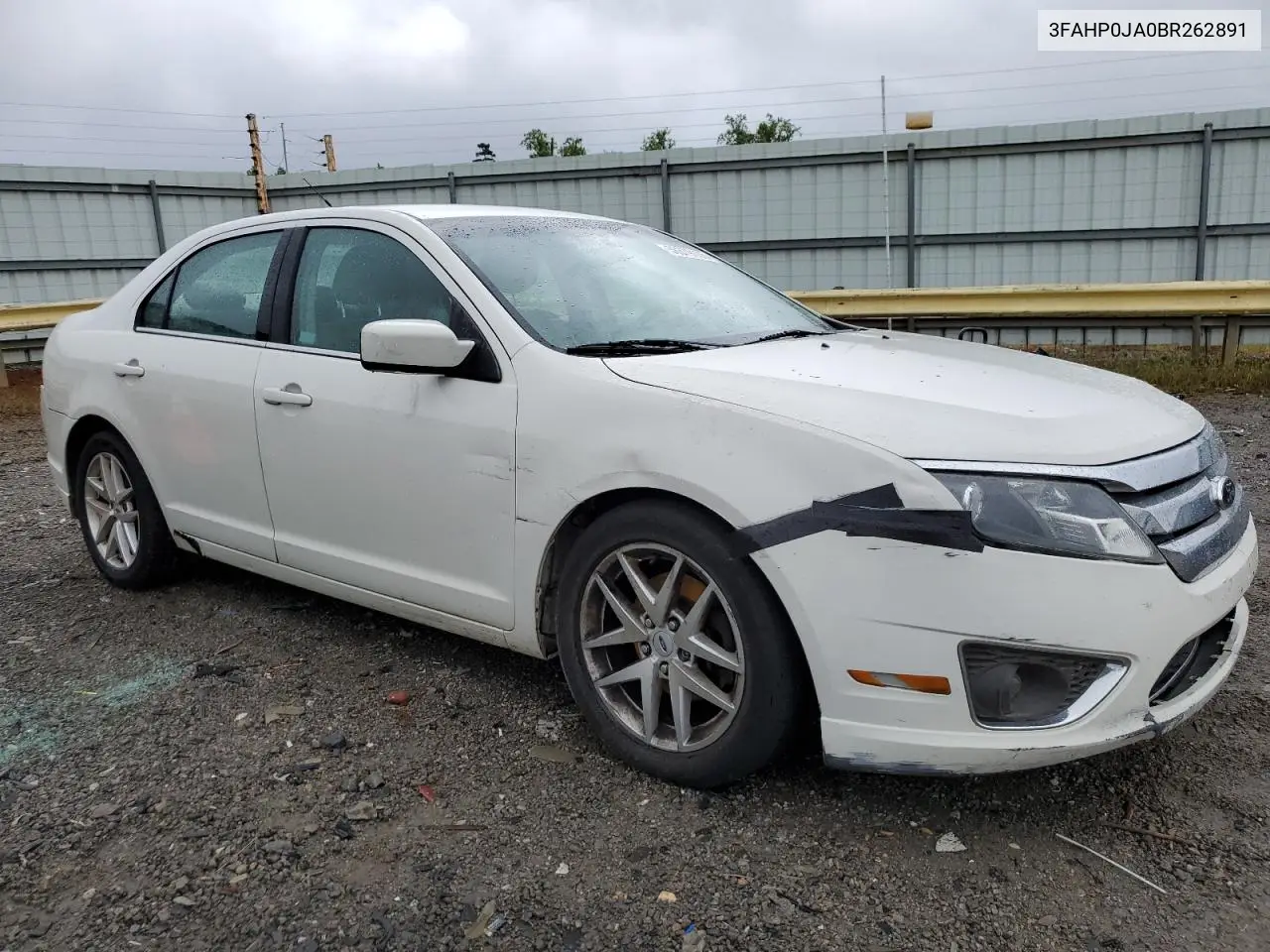 2011 Ford Fusion Sel VIN: 3FAHP0JA0BR262891 Lot: 56379135