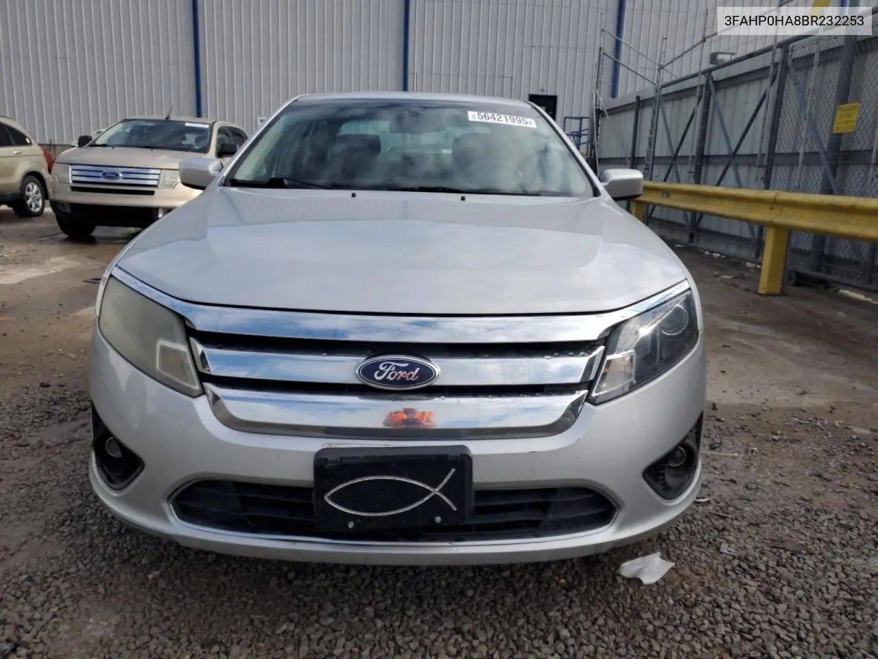 2011 Ford Fusion Se VIN: 3FAHP0HA8BR232253 Lot: 56421995