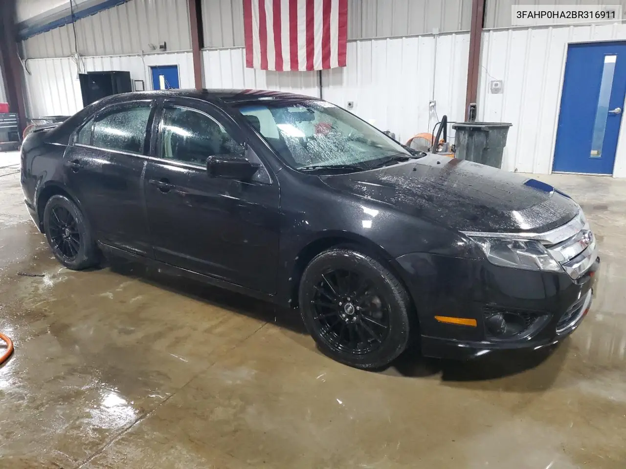 2011 Ford Fusion Se VIN: 3FAHP0HA2BR316911 Lot: 56481325