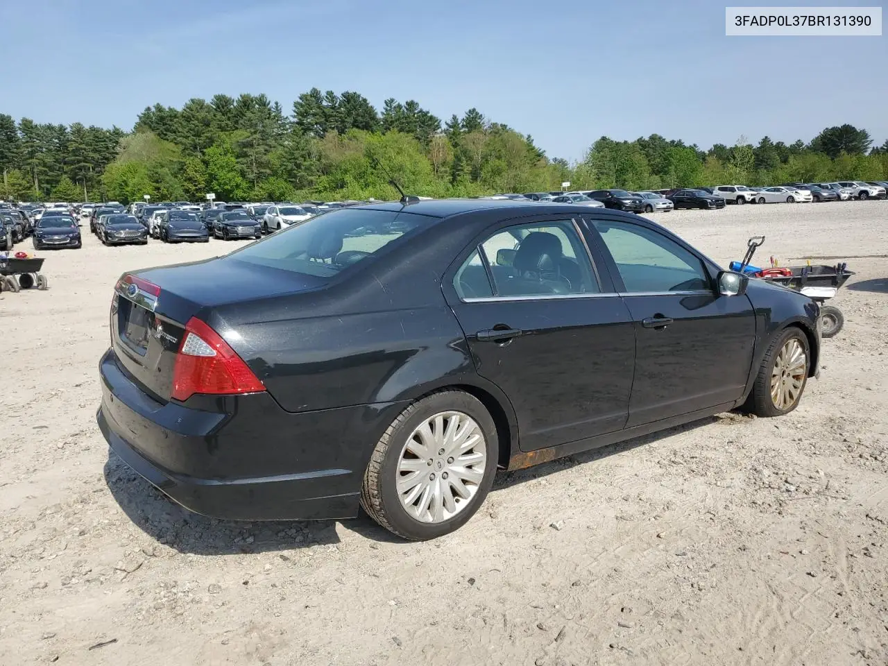 2011 Ford Fusion Hybrid VIN: 3FADP0L37BR131390 Lot: 56880435