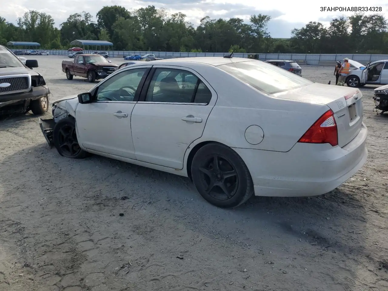 2011 Ford Fusion Se VIN: 3FAHP0HA8BR334328 Lot: 61760345