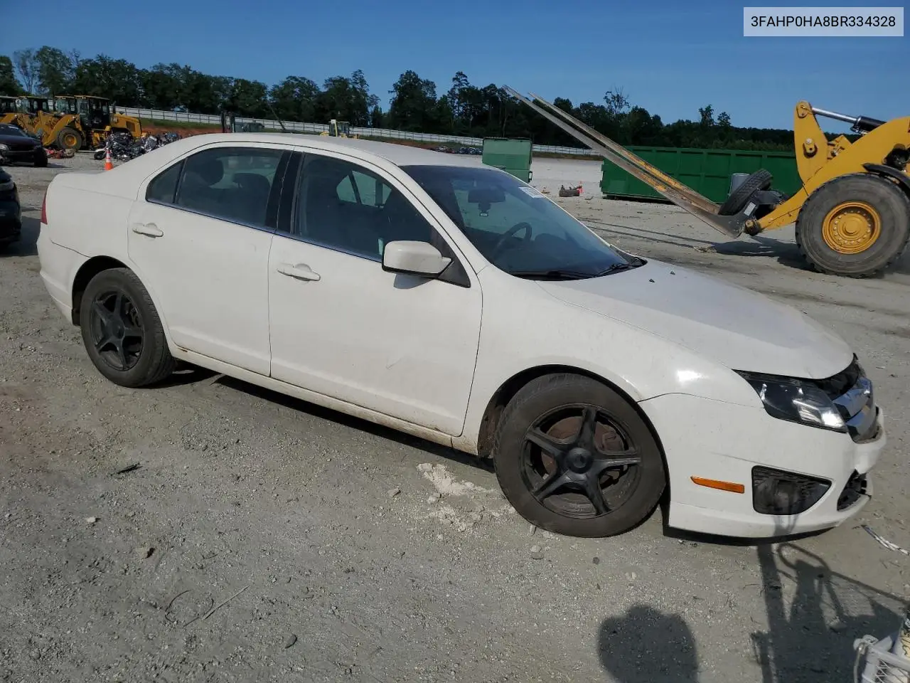 2011 Ford Fusion Se VIN: 3FAHP0HA8BR334328 Lot: 61760345