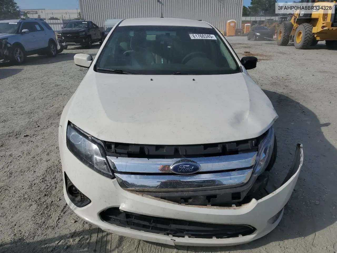 2011 Ford Fusion Se VIN: 3FAHP0HA8BR334328 Lot: 61760345