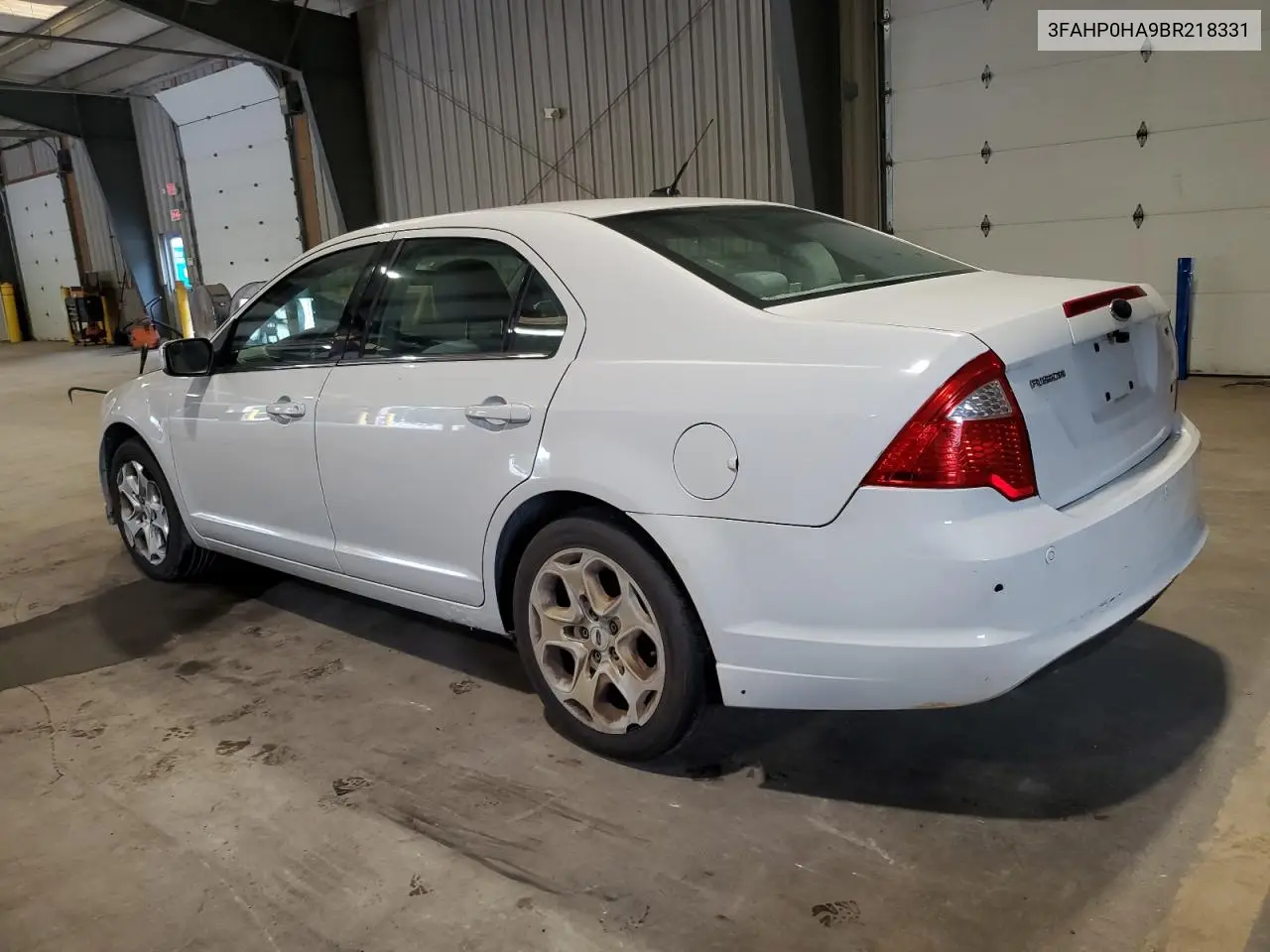 2011 Ford Fusion Se VIN: 3FAHP0HA9BR218331 Lot: 63141135