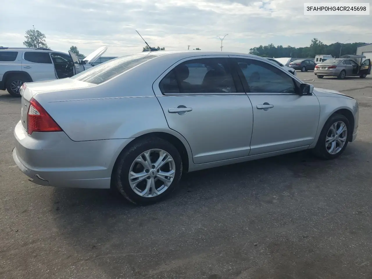 2012 Ford Fusion Se VIN: 3FAHP0HG4CR245698 Lot: 56890705