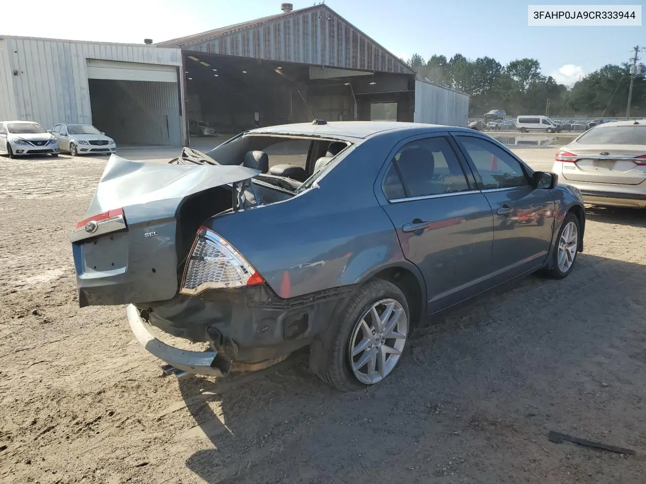 2012 Ford Fusion Sel VIN: 3FAHP0JA9CR333944 Lot: 56907605
