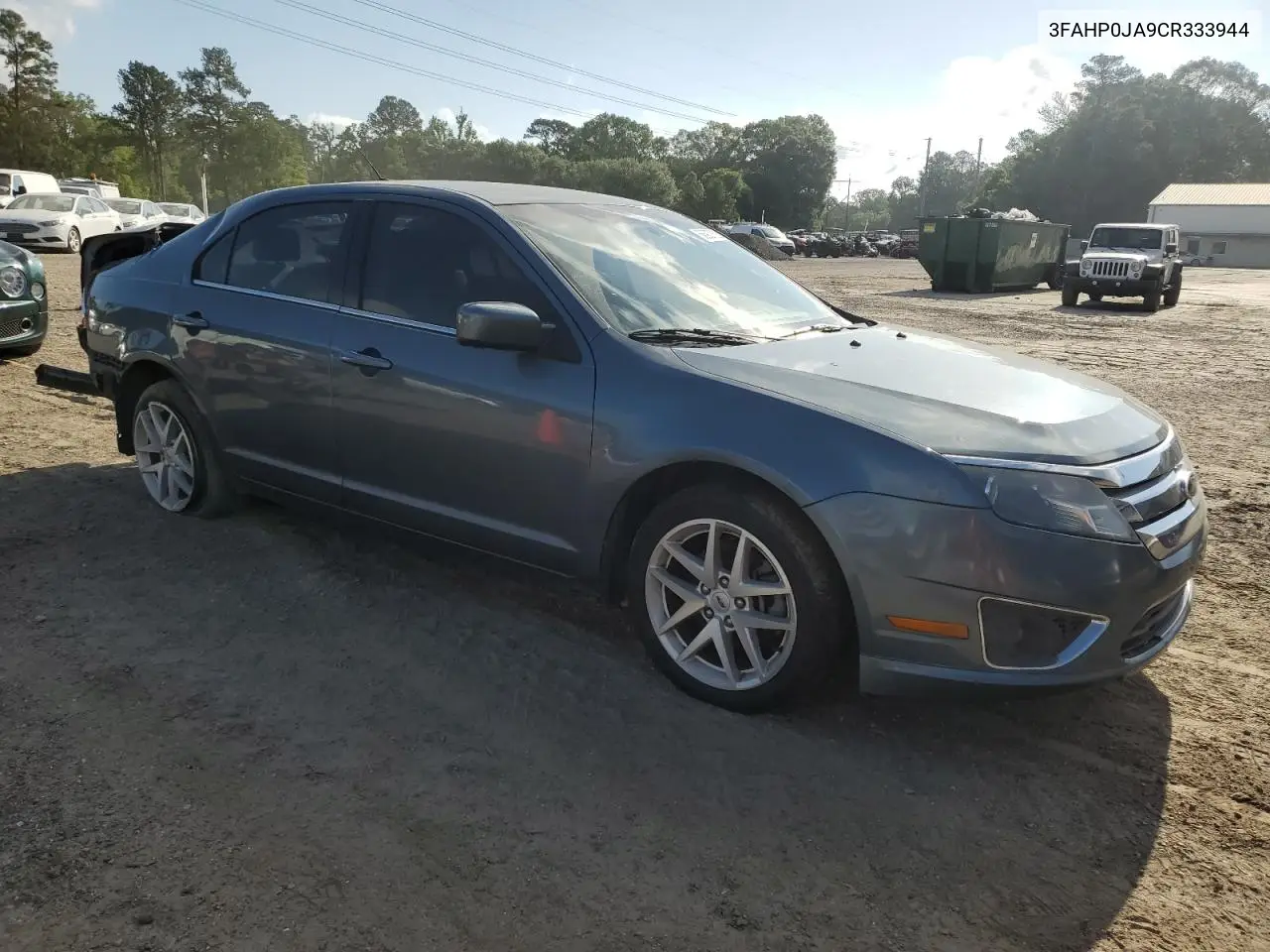 2012 Ford Fusion Sel VIN: 3FAHP0JA9CR333944 Lot: 56907605