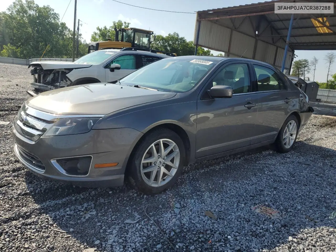 2012 Ford Fusion Sel VIN: 3FAHP0JA7CR387288 Lot: 56968885