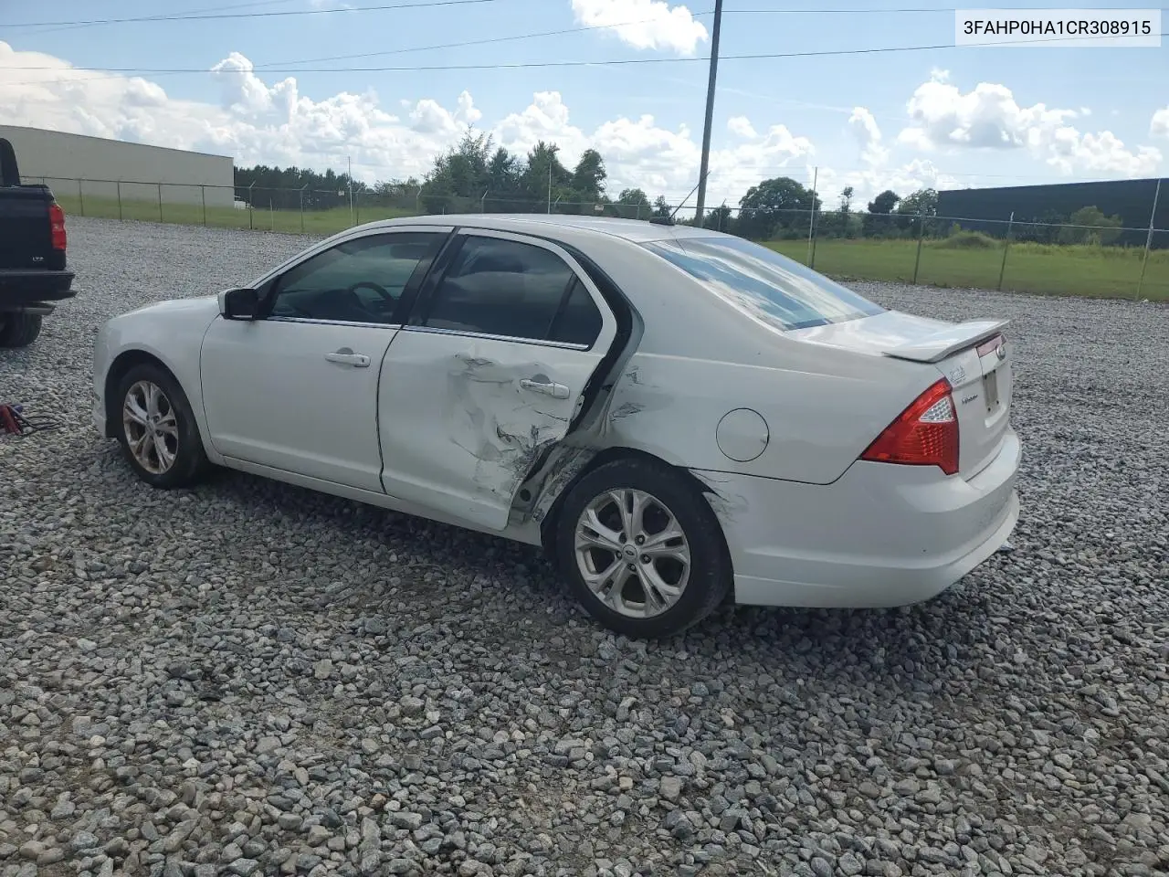 2012 Ford Fusion Se VIN: 3FAHP0HA1CR308915 Lot: 58471655