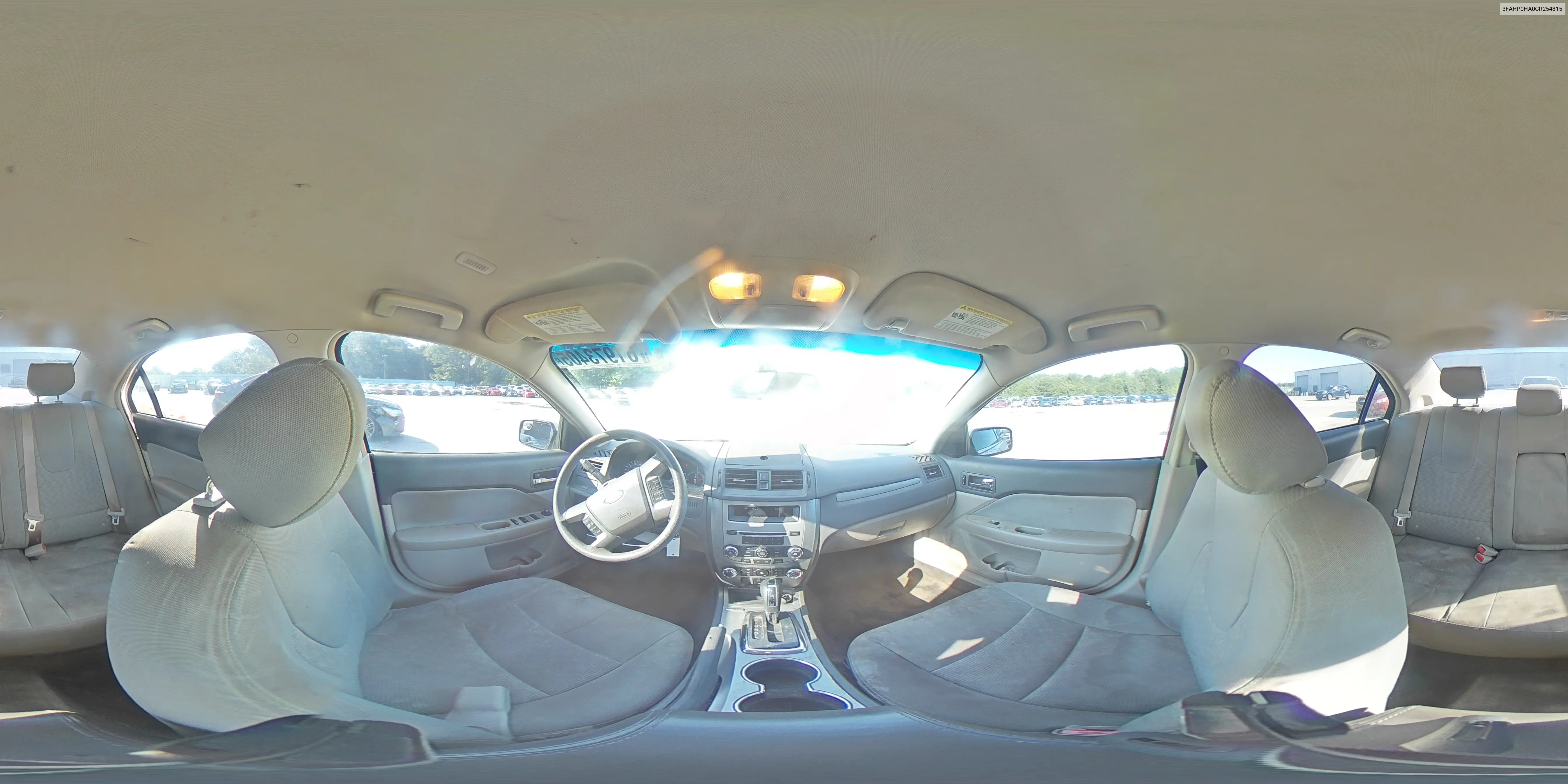 2012 Ford Fusion Se VIN: 3FAHP0HA0CR254815 Lot: 61973405