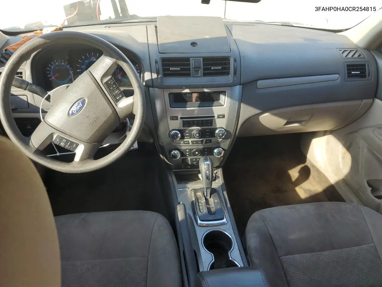 2012 Ford Fusion Se VIN: 3FAHP0HA0CR254815 Lot: 61973405