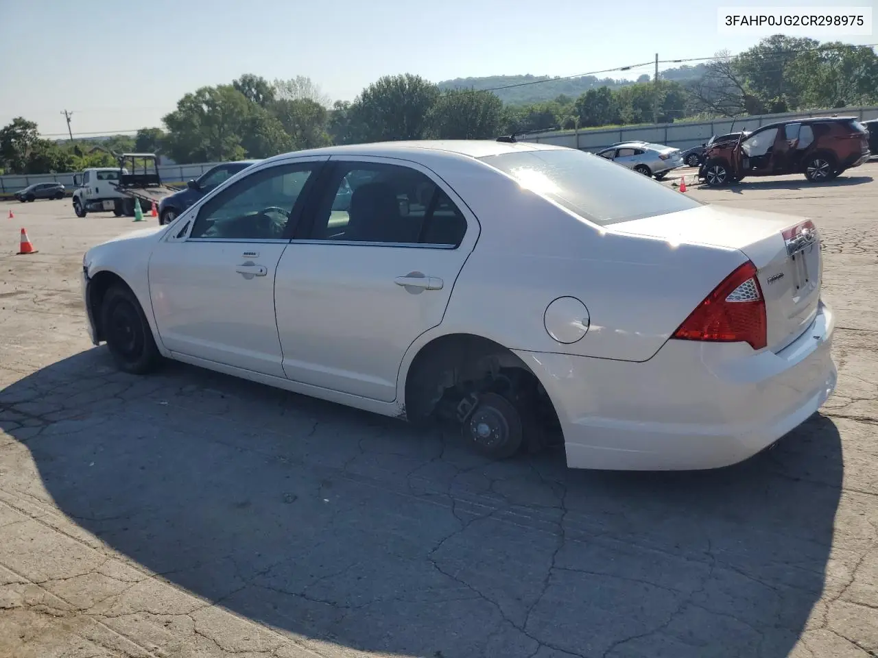 2012 Ford Fusion Sel VIN: 3FAHP0JG2CR298975 Lot: 62084845