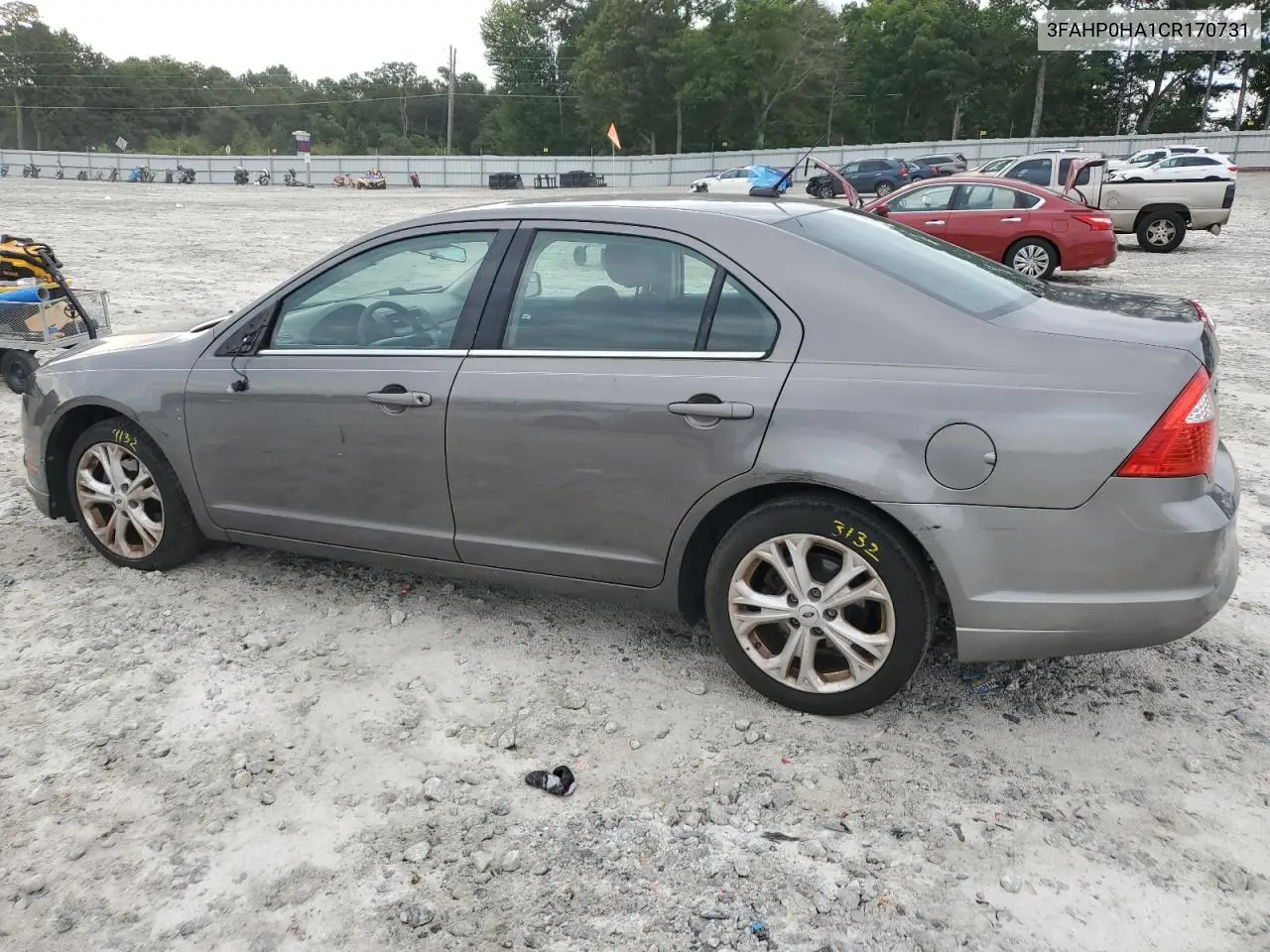 2012 Ford Fusion Se VIN: 3FAHP0HA1CR170731 Lot: 62660365